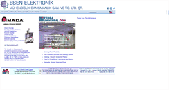 Desktop Screenshot of esenel.com